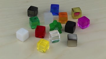 12mm Ice Cube - Board Game Pieces from The Game Crafter
