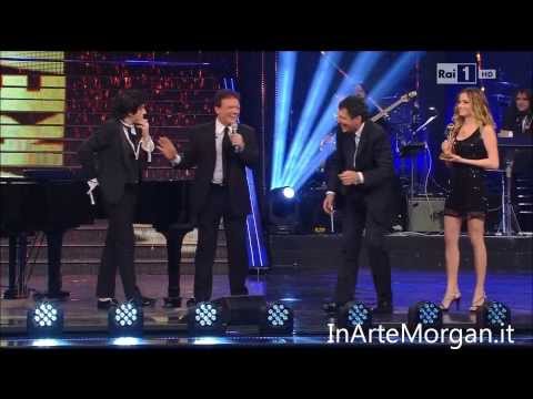 Morgan e Massimo Ranieri - 'O Sole mio live @ Premio TV, Raiuno (09/03/2014)