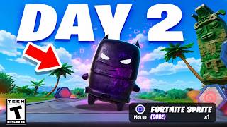 Can I Find the CUBE GRIM SPRITE - Day 2