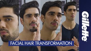 Facial Hairstyles for Men | Beard to Goatee to Moustache to Clean Shave | Gillette India