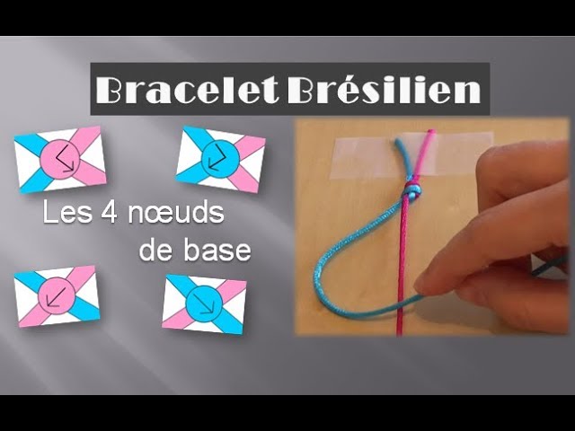 Fil Stitch & knot Gris granit pour bracelet brésilien - 5 x 10 m - Bracelet  brésilien - Creavea