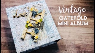 Vintage Gatefold Mini Album