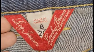 Lucky brand jeans how to spot original. How to avoid fake Lucky brand denim  jeans 