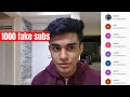 Creating 1000 youtube accounts to subscribe myself