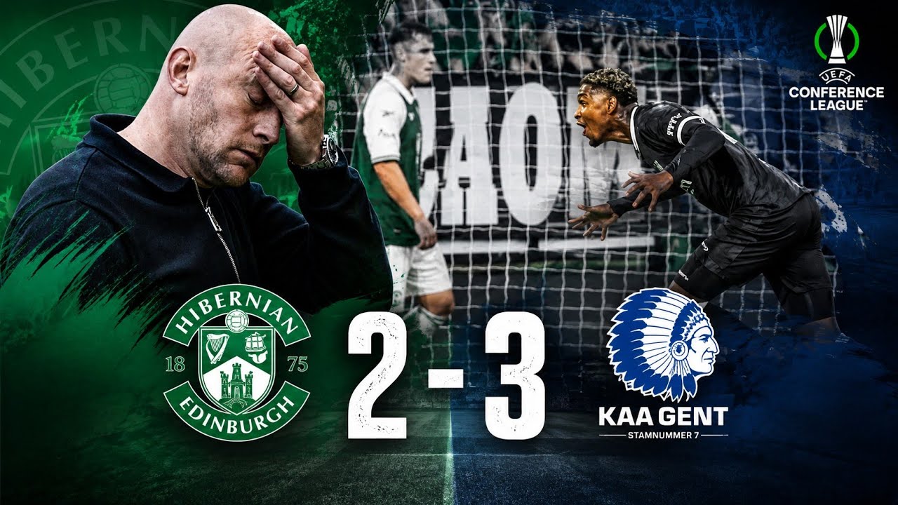 MATCH REACTION TO HIBS 2-3 GENT! HIBS'D IT!