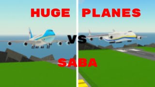 HUGE PLANES vs SABA AIRPORT!