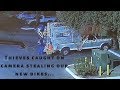 Thieves caught on camera stealing our new bikes in California - Vanlife - LeAw in the USA