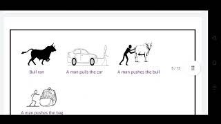Reading practice of words with u as \/ʊ\/sounds, examples - bull, full, pull….