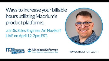 ITBOG Livestream Event - Macrium Software