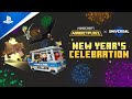 Minecraft - Universal New Year&#39;s Celebration Launch Trailer | PS4 Games