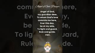 Prayer To Your Guardian Angel Angel Of God