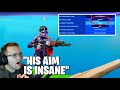 Reacting to faze sway on linear fortnite settings he got better