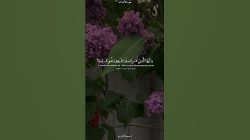 إن الله وملائكته يصلون على النبي #سعود_الشريم سورة #الأحزاب .