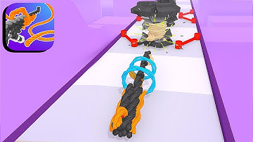 Knit Gun Run ​- All Levels Gameplay Android,ios (Part 9)