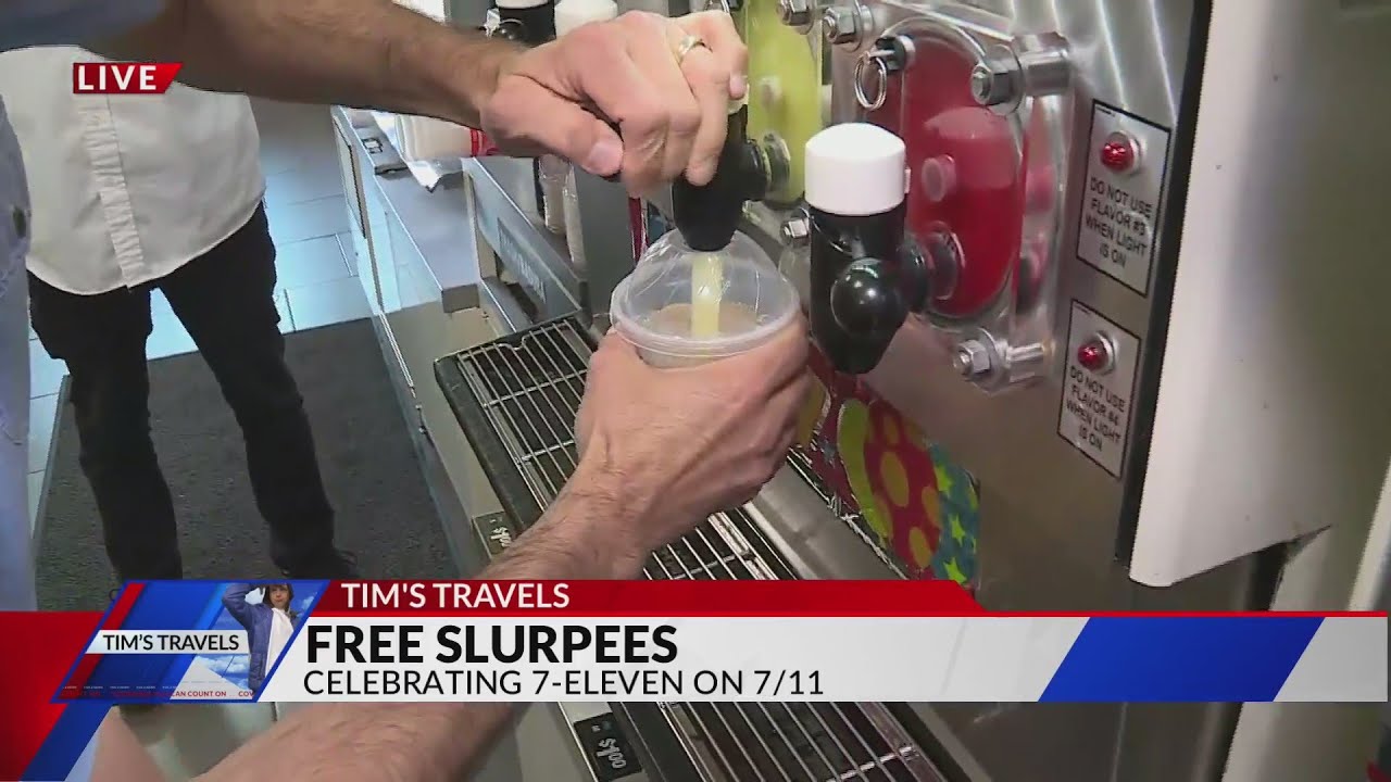 7/11 Slurpee Day: Here's how to get a free Slurpee