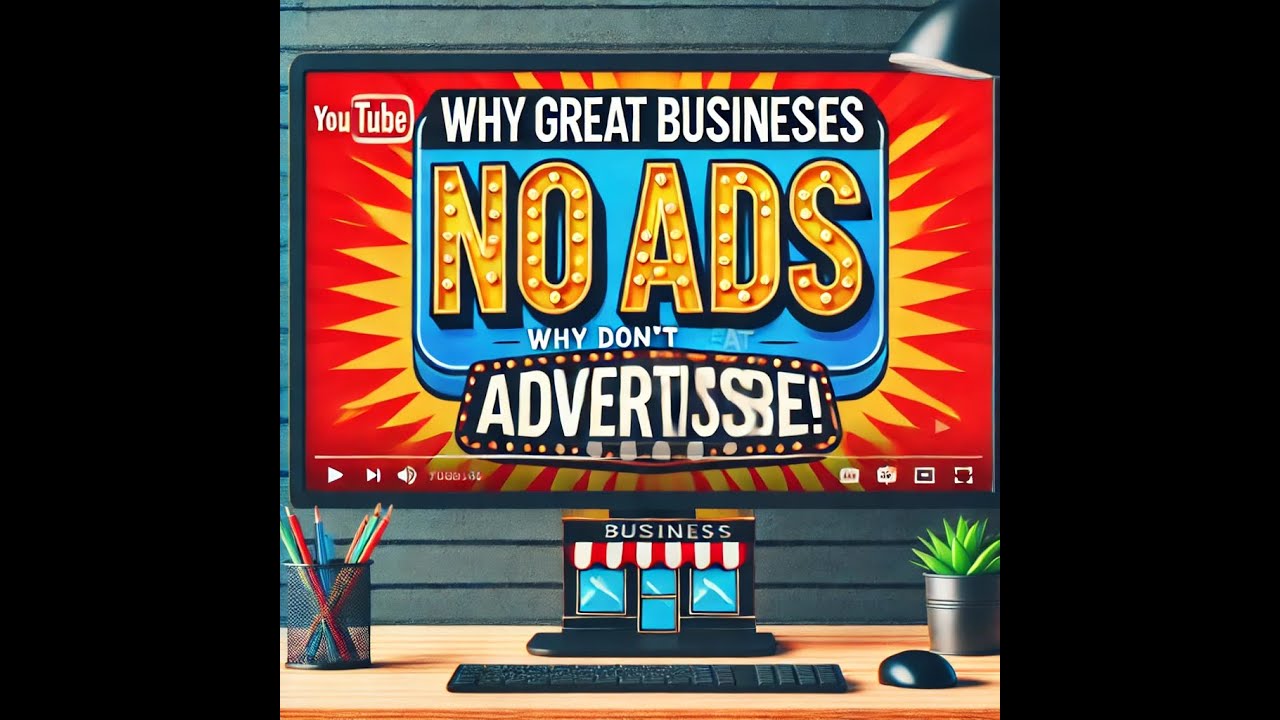 Why Great Businesses DON’T Advertise! in 2025 YouTube