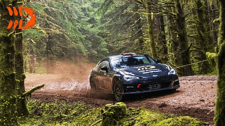 Supercharged Subaru BRZ Rally Car Races at Olympus...