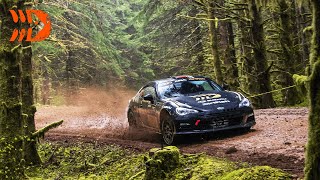Supercharged Subaru BRZ Rally Car Races at Olympus Rally 2021 | DirtFish Motorsports