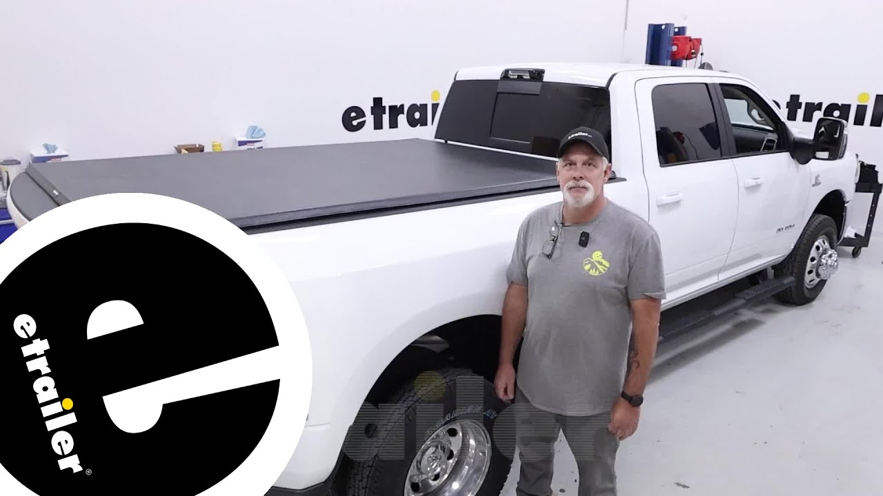 etrailer | A Closer Look at the TruXedo TruXport Soft Roll-Up Tonneau Cover on a 2024 Ram 3500