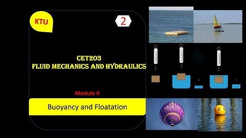 CET203-Module 2- Buoyancy Numericals