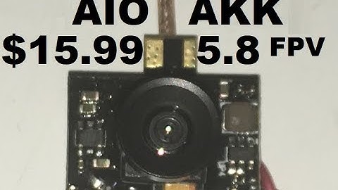 AKK BA2 AIO FPV 5.8 200 mW Camera for any drone DIY
