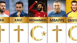 Religion Of Famous Football Players | Football Comparison Muslim, Catholic, Christian