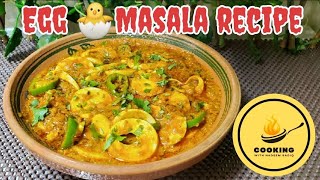 Egg Masala || Spicy Egg Recipe || Restaurant Style Egg Curry || Boiled Egg Masala curry