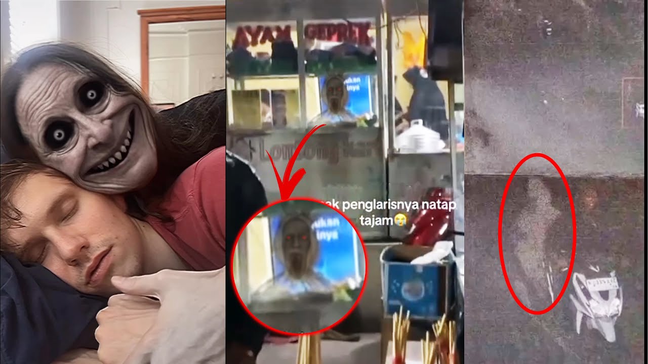15 Penampakan Hantu Terseram Terjelas Nyata Kiriman Penonton #hantu