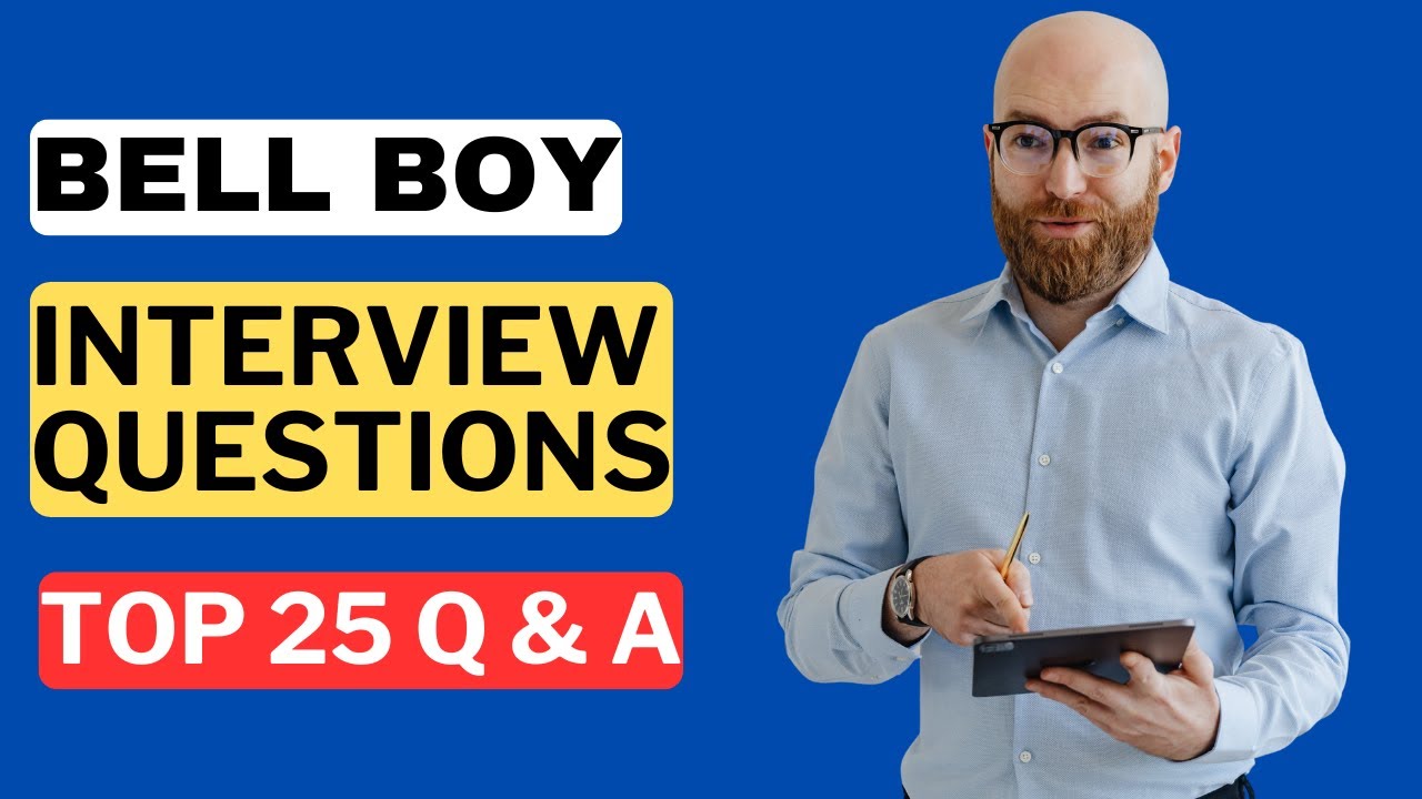 Bell Boy Interview Questions and Answers | How to Pass the Interview ...