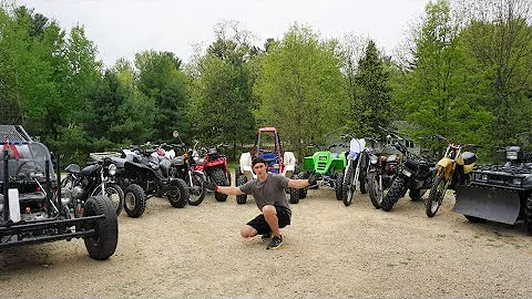 Going Through My Entire Rare Dirt Bike/ Motorcycle/ Quad Collection (ICONIC MACHINES)