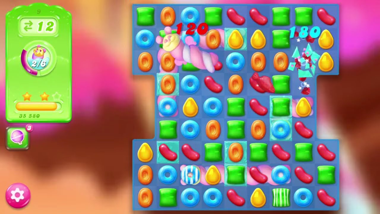 Candy Crush Jelly Saga: Level 9