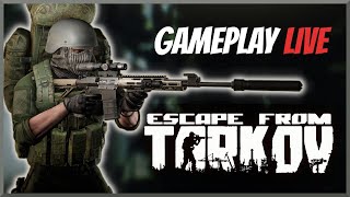 Escape from Tarkov Solo Gameplay LIVE - Kappa Grind & Crabin