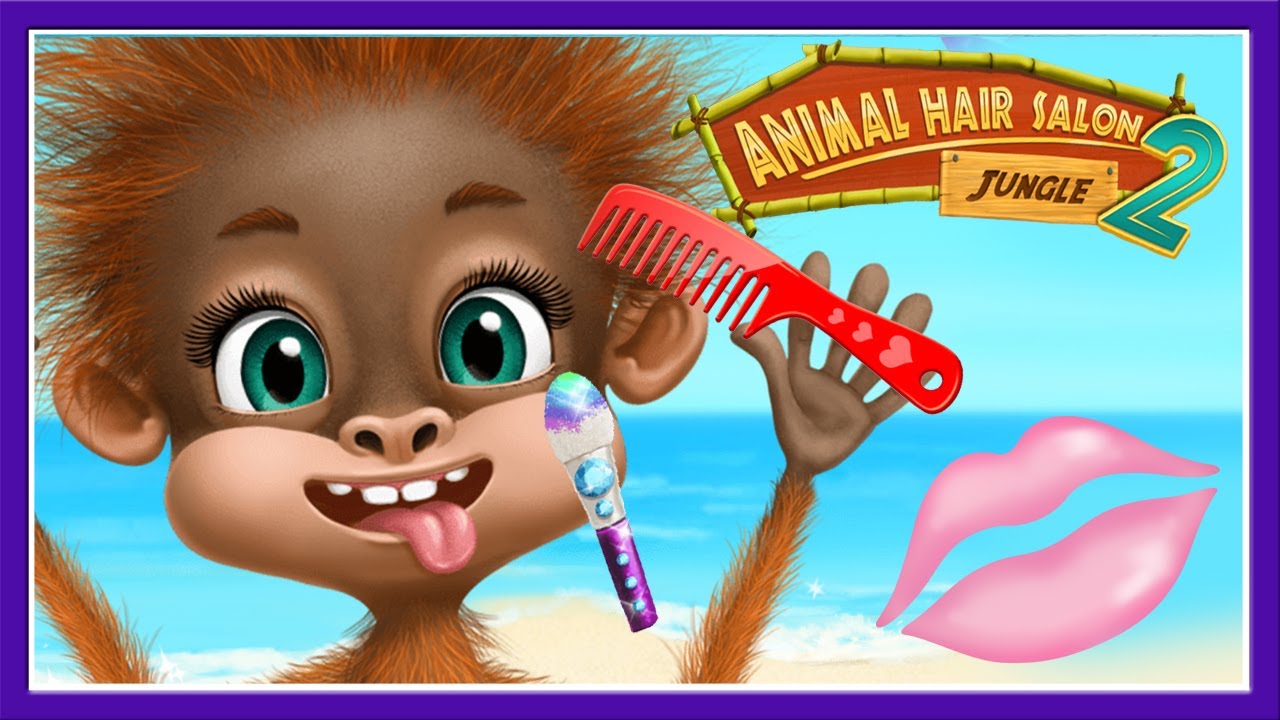 Fun Animal Care Baby Learn Animal Hair Salon Makeover Jungle Animal