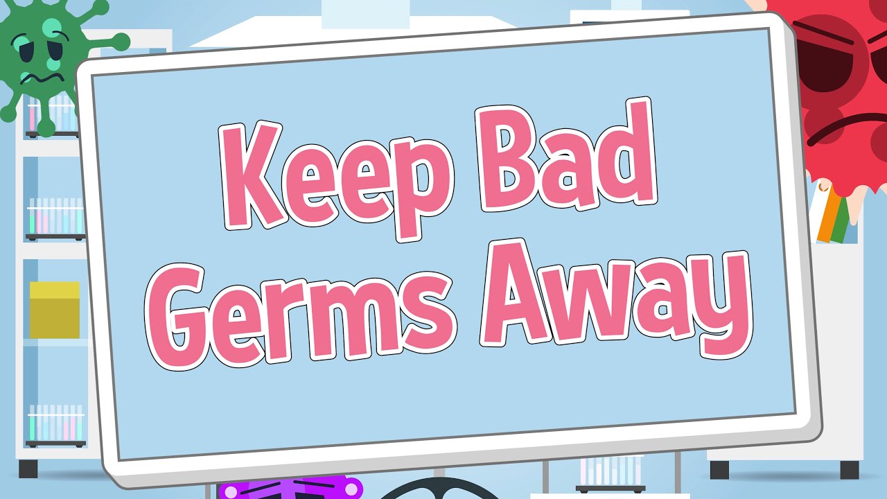 Keep Bad Germs Away  Health and Wellness Song for Kids  Jack Hartmann