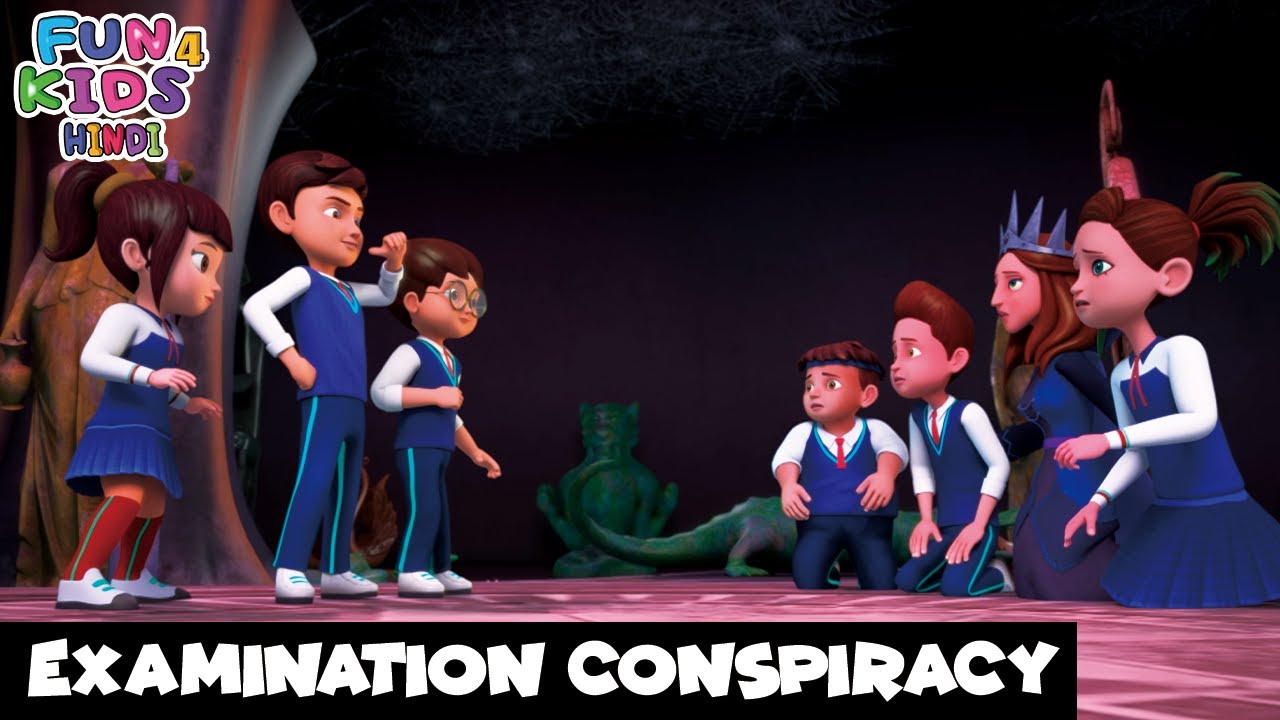 Examination Conspiracy | परीक्षा षडयंत्र | Rudra Ep 120 | Fun 4 Kids Hindi | Magician Cartoon