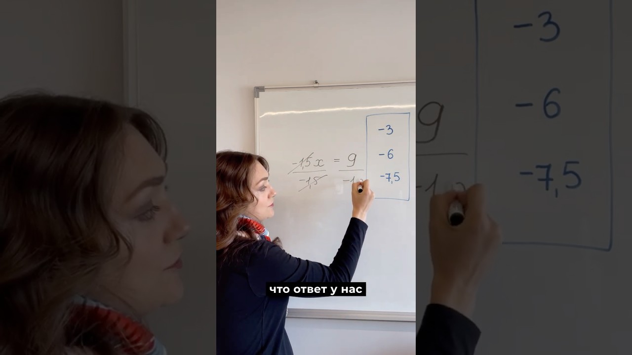 Угадай ответ к линейному уравнению 