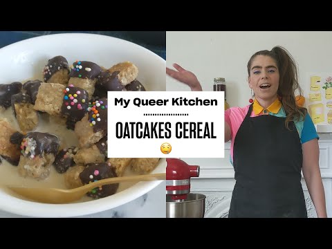 Make oatcake ‘Treat Cereal’ with Jennifer E. Crawford | My Queer Kitchen | Xtra