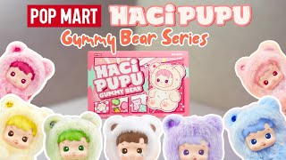 FULL SET OF HACIPUPU GUMMY BEAR SERIES UNBOXING 🧸 | ASMR Cozy