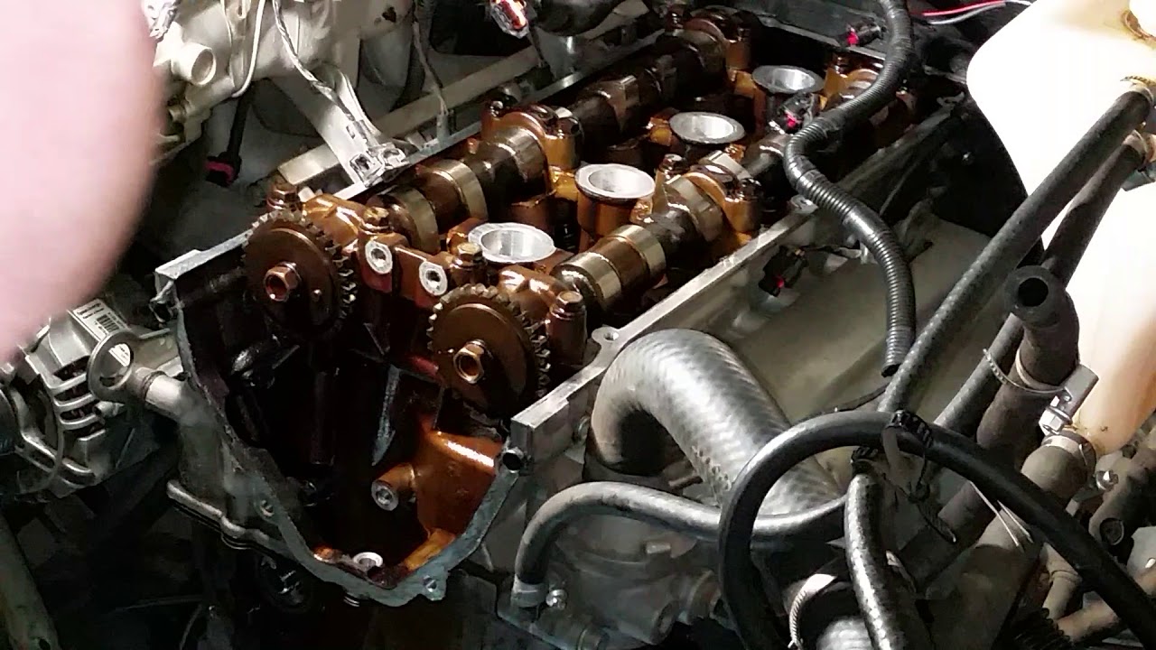 УаЗ Патриот ,разрыв цепи ГРМ на 44 т.км - YouTube