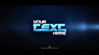 618 - Particle Vortex Logo Reveal space particle animation intro