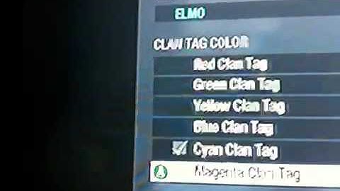 Clan tag hack