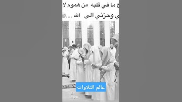 تلاوة باكية مليئة بالخشوع القارئ محمد اللحيدان