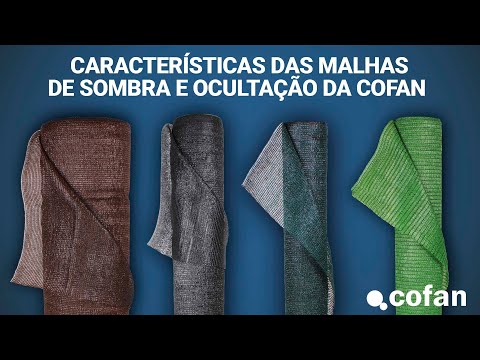 Vídeo: Malha de sombreamento: tipos de malhas, aplicação