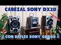 MAS COMBINACIONES‼️ Cabezal SONY MHC-DX20 con Bafles GN880💎🦆‼️ #335 🦆