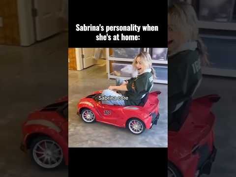 Sabrina S Personality When She S At Home SabrinaCarpenter Sabrina Shorts 