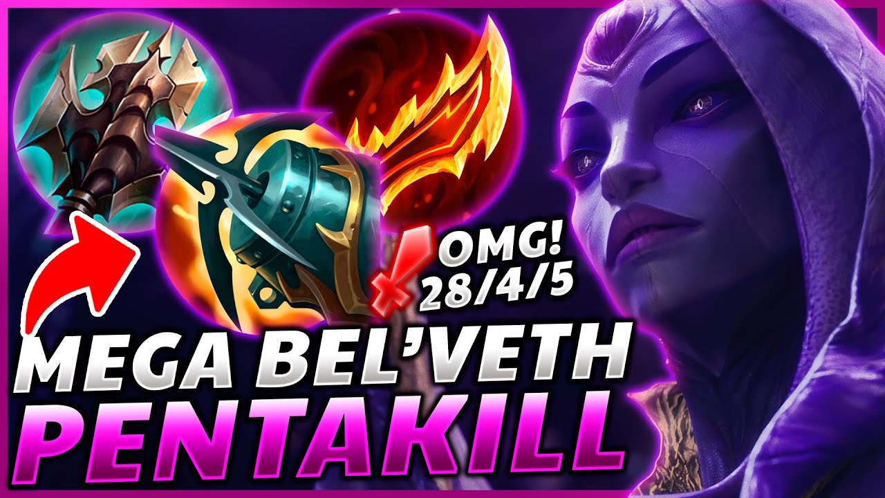 💀¡BRUTAL *PENTAKILL* con la NUEVA BEL'VETH y su BUILD INFERNAL! *6,50 VELOCIDAD de ATAQUE*
