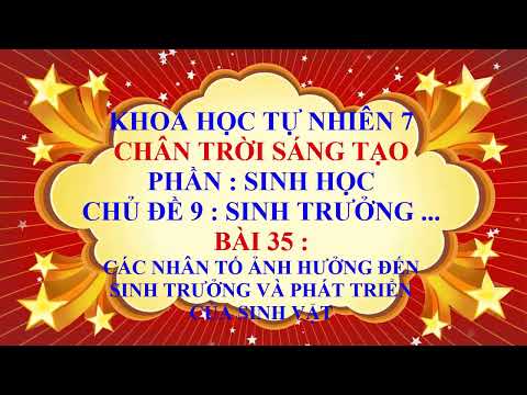 Video Khoa học tự nhiên 7 - Chân trời sáng tạo - Chủ đề 9 -... - YouTube