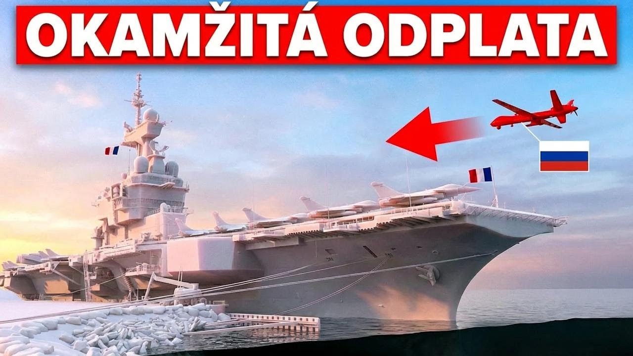 Rusko ZAÚTOČILO na francúzsku lietadlovú loď... To, čo nasledovalo, Moskvu PONÍŽILO