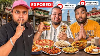  I Exposed Viral GENZ Vs OG Food Recommendations in Delhi 😱😱 @krissk3b || RailRestro Train Food ||