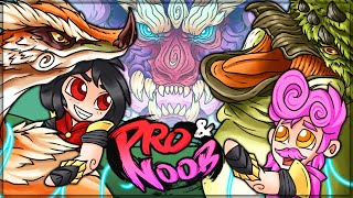 THE RISE JOURNEY BEGINS - Pro and Noob VS Monster Hunter Rise! #proandnoob #rise